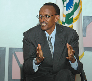 Kagame has been at the forefront of removing regional trade barriers. (File photo)