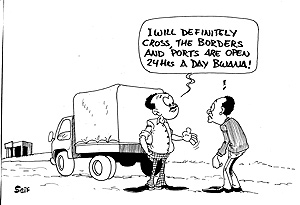 The Kenyan government has ordered that all borders and Mombasa port be open 24 hours