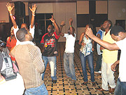 Having fun on a weekend