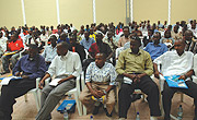 Youth attending a meeting: Majority are job seekers. (File photo).