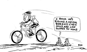 Adrien Niyonshuti recorded his second Tour de Rwanda title yesterday after winning this yearu2019s edition.