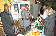 MADE IN RWANDA: UK residents admire Rwandan products at 2nd Rwanda Diaspora Business Expo  in London.