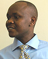 PARLIAMENT, HERE:  I COME Independent Parliamentary candidate Jean Marie Vianney Harerimana. (Photo/ G.Barya).
