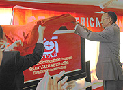 President Kagame opening Star media.