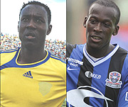 TEAM LEADER: Olivier Karekezi (L) and BACK: Henri Munyaneza.