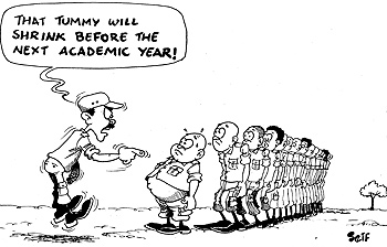 Some students have expressed their apprehensions for the ongoing tough Ingando courses.