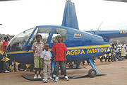 Akagera aviation was there to give a flight experience