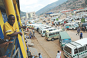 Nyabugogo taxi park operators illegally hiking charges. (File Photo)