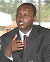 Secretary General of PSF, Emmanuel Hategeka