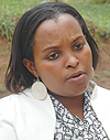 Gasabo District  RPF Youth League Chairperson, Colette Gakwaya Mugwaneza