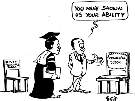 Johnston Busingye has been promoted to Principal Judge at the East African Court of Justice.