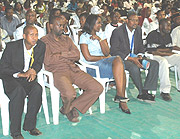 Kundumuzikinyarwanda members meet to resolve ticket sales scam. (Photo/M.Gahigi)