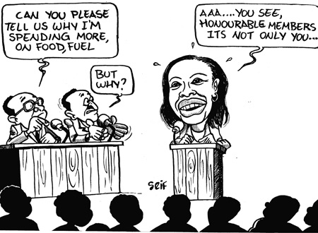 The Chamber of Deputies on Tuesday grilled the Commerce Minister, Monique Nsanzabaganwa over the steady rise of commodity prices on the local market.