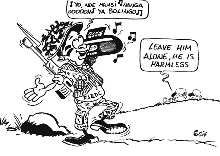 Congolese government soldiers are famous for their indiscipline. On Wednesday, they were routed out of Goma town and went on a looting spree as they fled towards Bukavu.