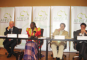 Members of the African Commision during deliberations in Kampala. (Photo B.Namata).
