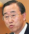 UN Secretary General Ban ki-Moon.