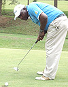 CAPTAIN: Steven Katwiremu will lead the golfers in Mombasa. (File Photo).