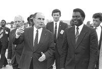 The personal relationship between French President Franu00e7ois Mitterand and Juvenal Habyarimana still influence Franco-Rwanda relations.