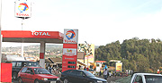 Fuel prices have fallen by Rwf168 in a period of one month on the local market. (File photo).