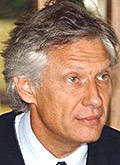 To be tried: Dominique de Villepin.