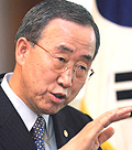 Ban Ki Moon.