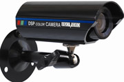 A surveillance camera.