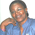Jeanne du2019Arc Mujawamariya, Minister of Gender. Rwanda to launch the 16 days of activism campaign. (File photo).