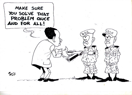 Two clerics last Friday slung it out verbally at the National University of Rwanda, with one accusing the Catholic Church of involvement in the Genocide while the other came out strongly in defence of the Vatican.