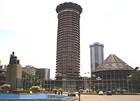  Kenyatta Conference Centre in Nairobi.