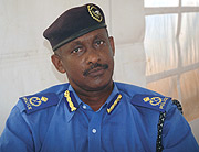 The Director of Medical Services in the national Police Ass.Com Dr Wilson Rubanzana.