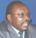 Franu00e7ois Kanimba, Governor National Bank of Rwanda. (File photo).