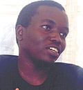TOP SEED: Godfrey Kabera.