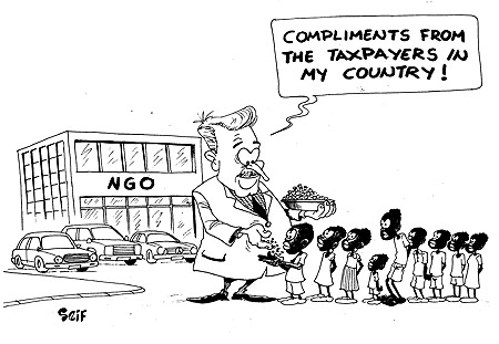 The government will soon crack down on NGOs that  do not follow government guidelines