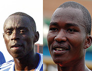 L-R:INJURED: Abdul Uwimana, PART OF THE SQUAD: Olivier Uwingabire.