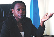 Commerce Minister Monique Nsanzabaganwa.