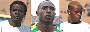 L-R: RECALLED: Aloua Gaseruka, REGULAR: Ismael Nshutinamagara, DROPPED: Patrick Mafisango.