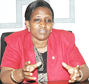 Rosemary Museminali, Minister of Foreign Affairs and Regional Cooperation.