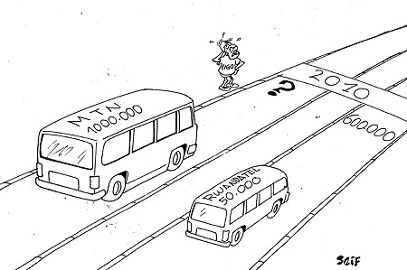 New GSM comer, Rwandatel, has announced that it managed to pull 50,000 customers in just two weeks as another mobile telephone operator, Tigo, waits in the wings.