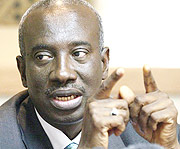 Hassan Bubacar Jallow, Prosecutor of the Criminal Tribunal for Rwanda (ICTR).