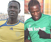 L-R: Set to move: Olivier Karekezi, On the move: Bobo Bola.