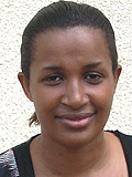 Chantal Umubyeyi presently smiles with ease. (Photo / T.  Barigye)