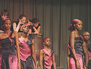 Mashirika group performing at Kigali Serena Hotel.   