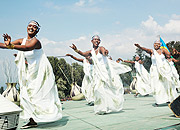 Tourism potential: Rwanda cultural dancers (File photo).