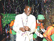 Joseph Habineza at the Lotto launch.