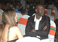 Barry Ndegeye and his girlfriend. ( Photo /B. Kimenyi).