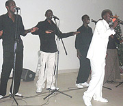 Hindurwa performing at New Life Bible Church (Courtesy Photo)