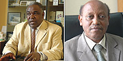 L-R: A COUNTRY IS AS GOOD AS ITS TEACHERS: Professor George K. Njoroge, Rector KIE, Dr. James Vuningoma, Vice Rector KIE.