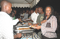 The New Times staff end of year party  at Hotel La Palice Gardens.