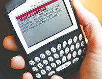 Rwandans to become BlackBerry users.