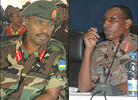 L-R: Charles Kayonga, Jack Nziza.